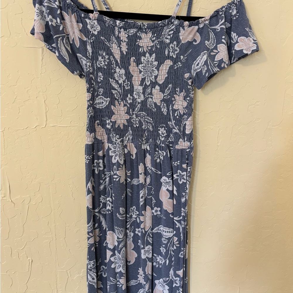 Floral Off-Shoulder Dress